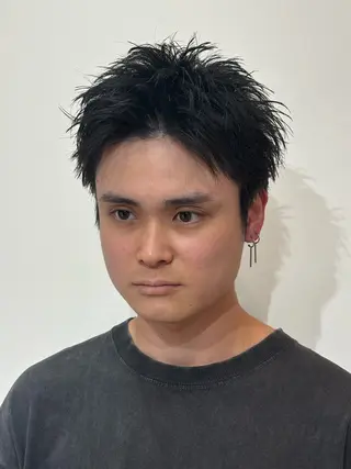 ショート メンズ 【店長】メンズ職人 短髪　ハイトーン🔥のヘアスタイル
