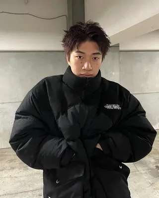 カラー メンズ riko／ SYS by fitのヘアスタイル