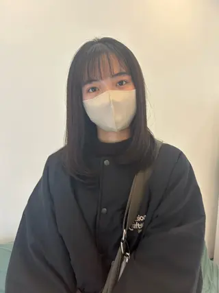 ミディアム カラー 名古屋栄/ブリーチ/ ボブ🧃木下桃嘉のヘアスタイル