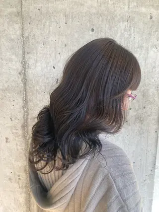 ロング カラー 横浜美容室/暖色系 michika🌹のヘアスタイル