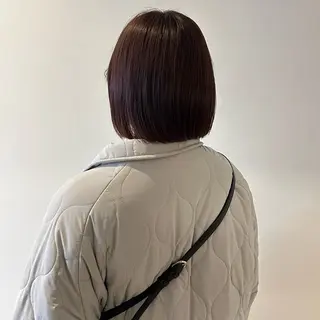 ショート カラー nonoka オリーブ/グレージュのヘアスタイル