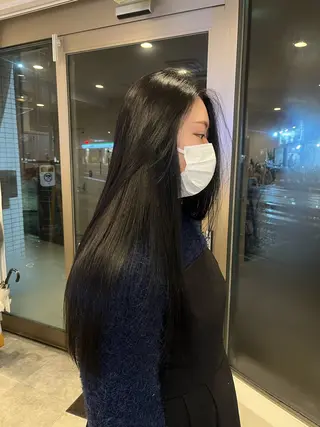 ロング 竹内 菜々子のヘアスタイル