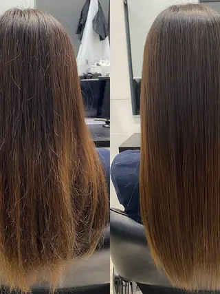 ロング パーマ 美髪矯正🫧艶髪特化 🫧関口太郎のヘアスタイル