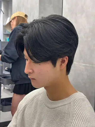 メンズ 🚨メンズ曲がる 縮毛矯正りおん🚨のヘアスタイル