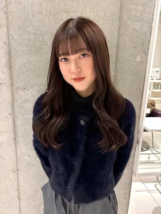 ロング Miyu🎀レイヤー ／透明感カラー🪽のヘアスタイル