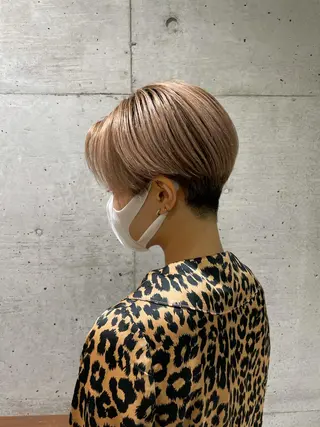 ショート B.Chance カラーリスト　ペーのヘアスタイル