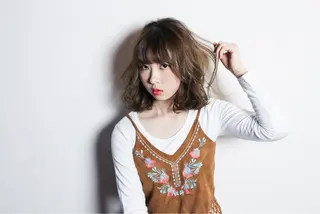 ミディアム 横井伴典 矢場町 メンズカット/パーマのヘアスタイル