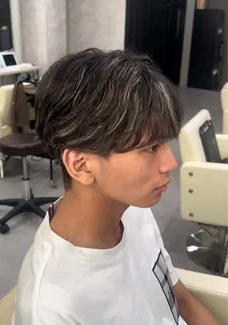 ショート メンズ BLEACHi 心斎橋店所属・メンズ特化サロン リョウタのヘアスタイル