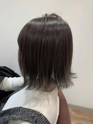 ショート カラー パーマ ヘアアレンジ 韓国♡ワンホン系 ♡YURIのヘアスタイル