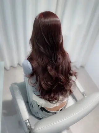 ロング 杏琉/透明感 カラー支持率No.1のヘアスタイル