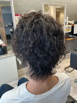 パーマ メンズ メンズ特化/パーマ/ フェードWATARUのヘアスタイル