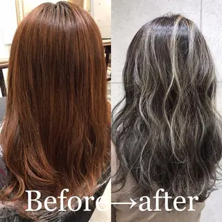 ロング カラー ヘアアレンジ BANK'S hair所属・💐ケラチン 髪質改善寺坂雄飛💐のヘアスタイル