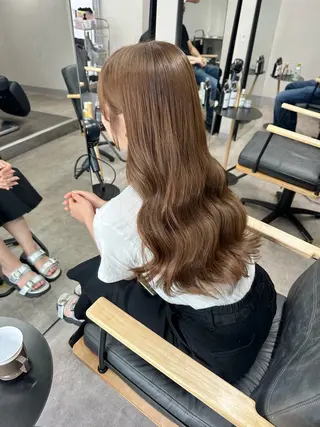 ロング カラー レイヤーカット🪄 耳ツボ🎀Ayumiのヘアスタイル