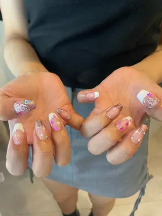 ネイル 束感まつ毛/ネイル/ LED♥KIRARAのマツエク・マツパデザイン