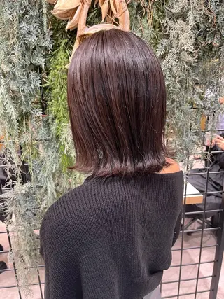 カラー ウルフ.クロスパーマ 🖤RYOKAのヘアスタイル