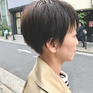 ショート analogue所属・u harukaのヘアスタイル