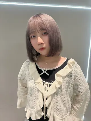 カラー Haru/ブリーチ /レイヤーカットのヘアスタイル