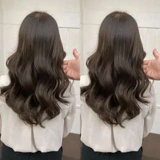 セミロング カラー HIKARU副店長/ ✨️髪質改善のヘアスタイル