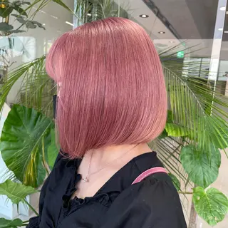 カラー ピンクカラー🎀/ ミルクティー🍼花音のヘアスタイル