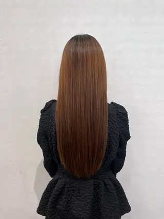 ロング 北島 遥香🫧インナ ー /ベージュカラーのヘアスタイル