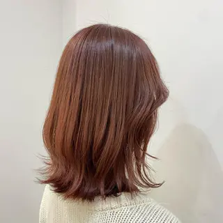 ミディアム 🍒透明感カラー/ emiri🍒のヘアスタイル