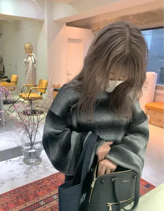 カラー 🌿似合わせブリーチ 松本朋幸🌿のヘアスタイル