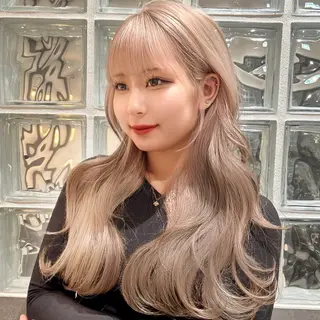 ロング 🥇KEN /レイヤー/艶カラーのヘアスタイル