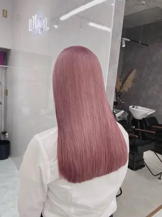 セミロング カラー ヘアアレンジ 𝐠𝐢𝐫𝐥𝐲 𝐦𝐨𝐝𝐞🖤のヘアスタイル