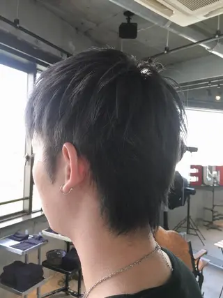 ショート カラー メンズ 代表 中島貴志のヘアスタイル