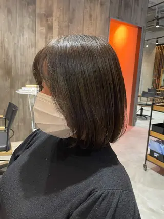 ミディアム 三好 祐希のヘアスタイル