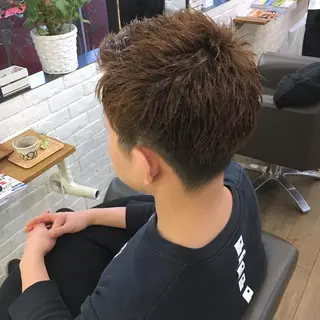 ショート メンズ 上川 美幸のヘアスタイル