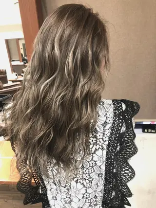 セミロング カラー amie 大森駅店 【アミ】のヘアスタイル
