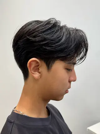 メンズ kalm所属・✵TAKUMI/ 横浜/センターパートのヘアスタイル