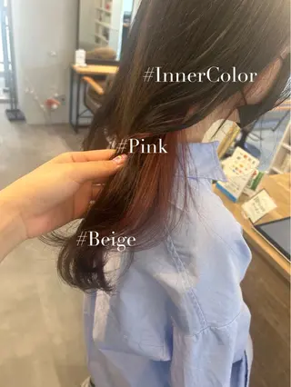 ロング カラー 暖色･似合わせカラー (廣石沙英🎀)のヘアスタイル