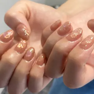 ネイル NINEnami ニュアンスネイルのネイルデザイン