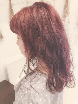 セミロング カラー はだゆうき @hadadan08のヘアスタイル