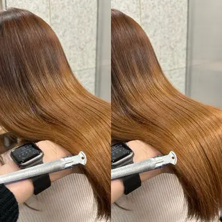 ロング WERULE pivot cross店所属・髪質改善/岡崎 亮のヘアスタイル