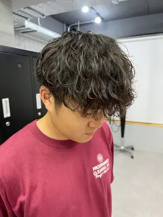 パーマ 金子勇希🔥パーマ 比率90%以上🔥のヘアスタイル