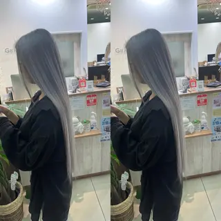 ロング Y Uのヘアスタイル