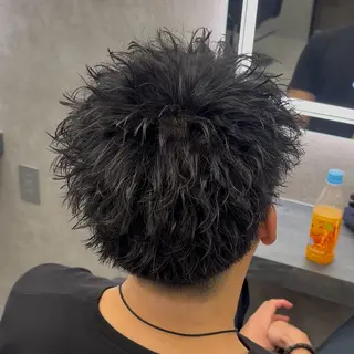 ショート ヘアアレンジ メンズ 【札幌メンズ特化】 🔥RIKU🔥のヘアスタイル