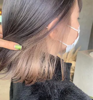 ミディアム Haru/THREE …by velvetのヘアスタイル