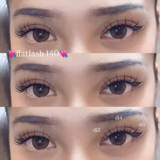 マツエク・マツパ Mell Yuuna ♡パリエク /束感のマツエク・マツパデザイン