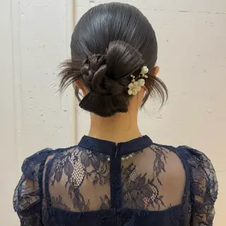 ヘアアレンジ 🦋Misaki🦋 メンズパーマ/着付けのヘアスタイル