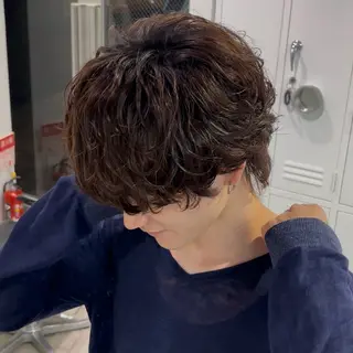 パーマ メンズ “fifth”川内 泰智／メンズパーマのヘアスタイル