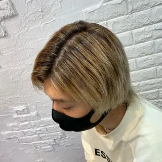 カラー メンズ uros.所属・メンズパーマ/ エクステ🌞セナのヘアスタイル