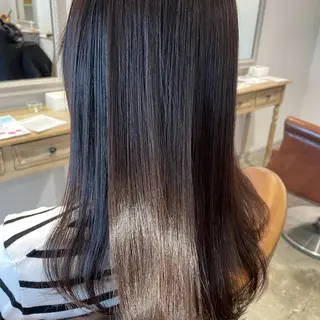 セミロング パーマ 【脱白髪染め】【髪質 改善】仲井槙一のヘアスタイル