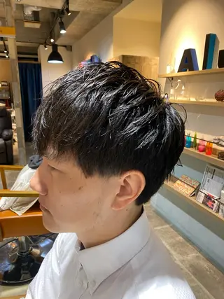 メンズ 🟣メンズパーマ 川端 永遠🟣のヘアスタイル