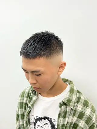 ショート メンズ ヒロ銀座 BARBER SHOP KAWASAKI所属・木下 紗綾のヘアスタイル
