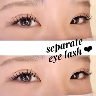 マツエク・マツパ 大阪福島 SeneL RUNON 🎀のマツエク・マツパデザイン