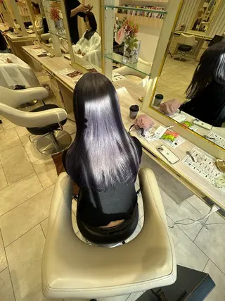 カラー とくた ねおのヘアスタイル